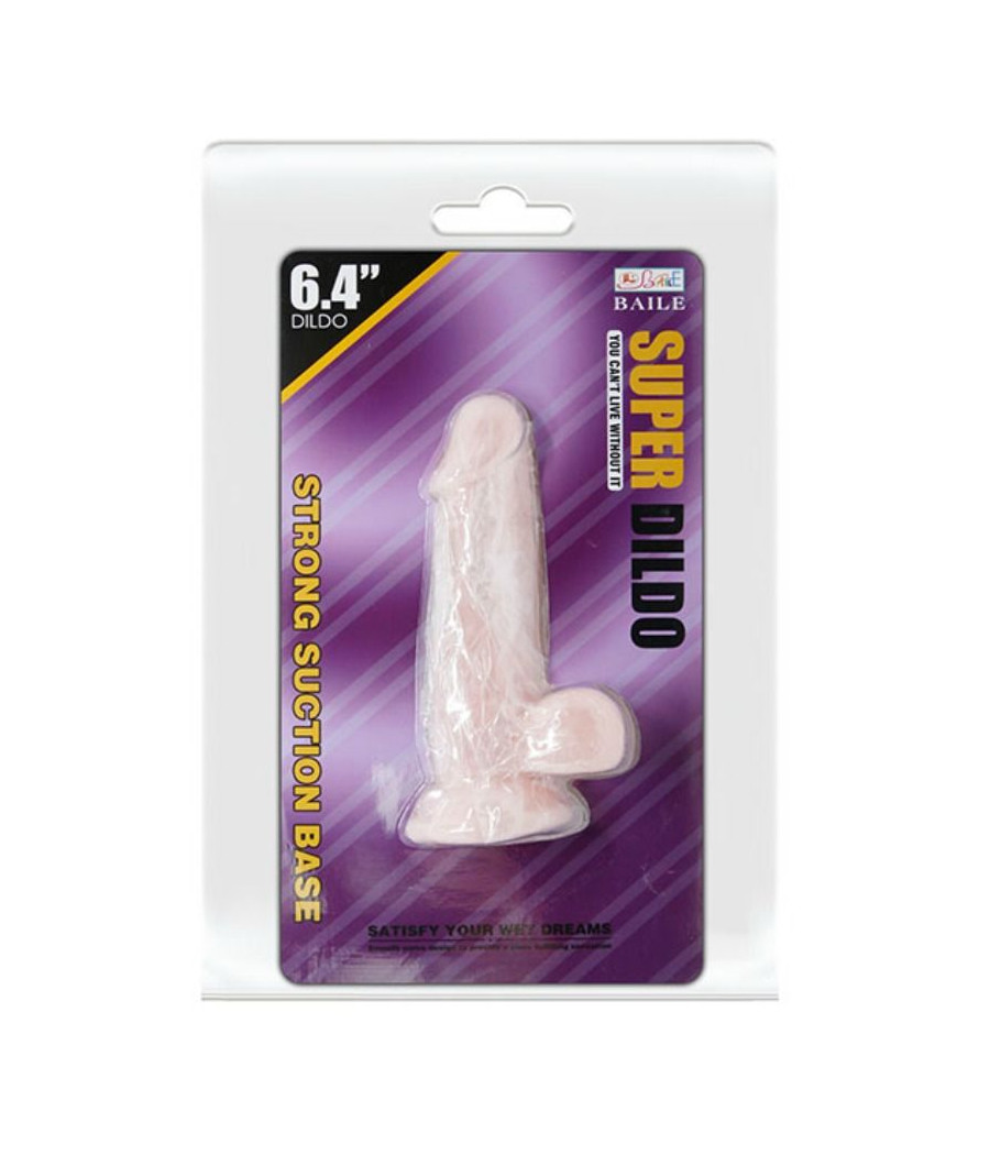 BAILE - SUPER DILDO REALÍSTICO NATURAL 16.5 CM