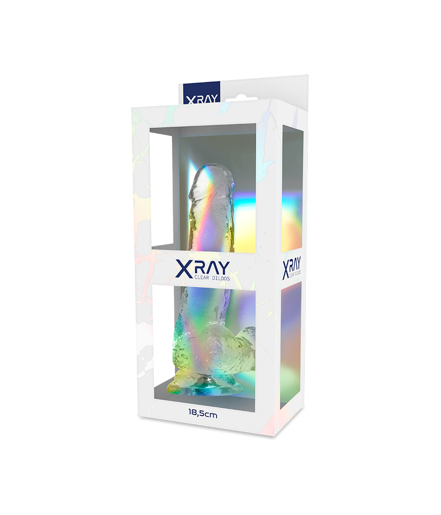 X RAY - KLARER HAHN MIT EIER 18.5 CM -O- 3.8 CM