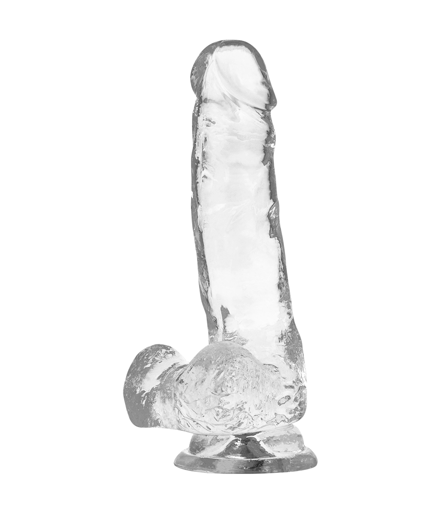 X RAY - CLEAR DILDO REALISTA TRANSPARENTE 18.5 CM -O- 3.8 CM