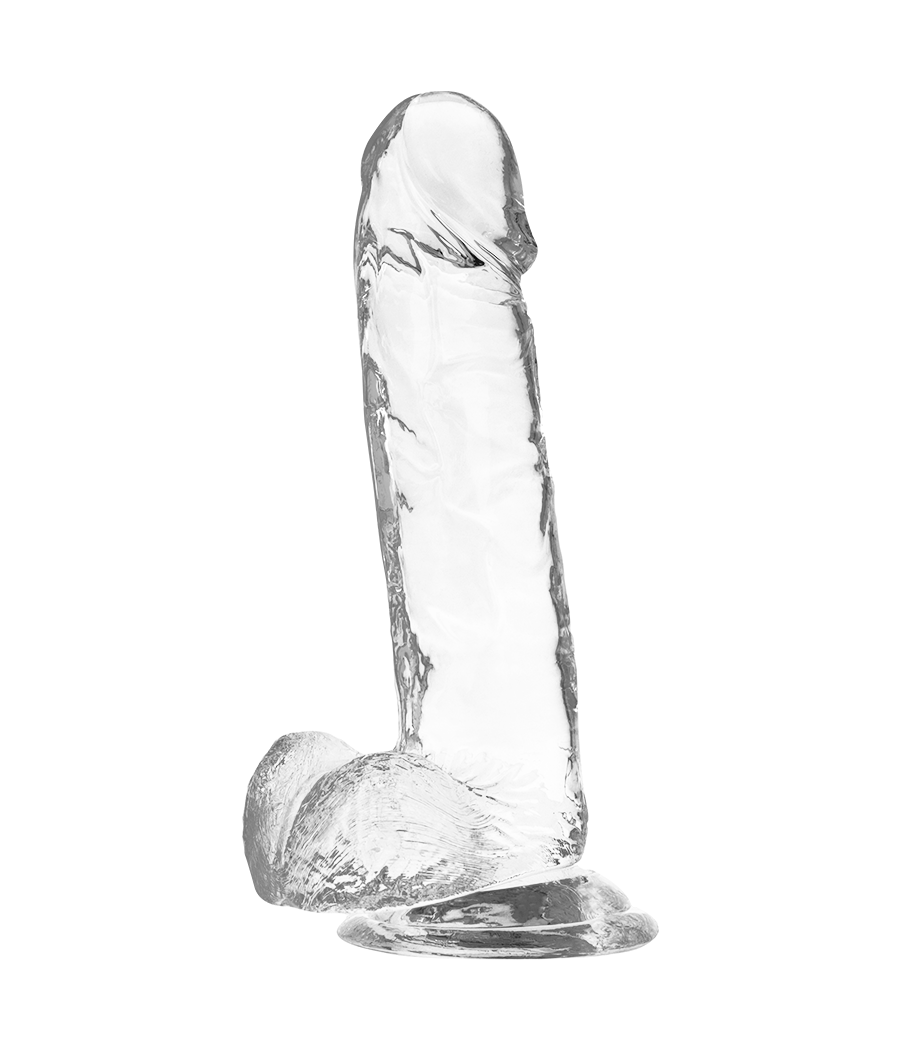 X RAY - CLEAR COCK WITH BALLS 20 CM -O- 4.5 CM
