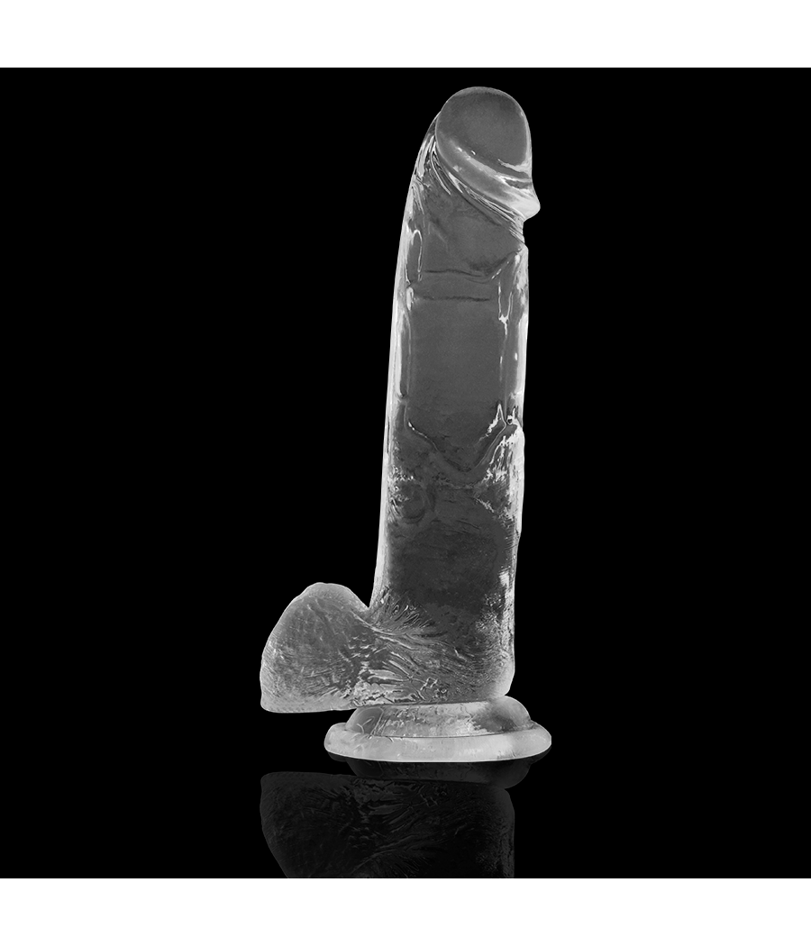 X RAY - CLEAR DILDO REALISTA TRANSPARENTE 22 CM -O- 4.6 CM