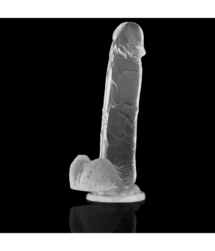 X RAY - BITE TRANSPARENTE AVEC BOULES 22 CM -O- 4.6 CM