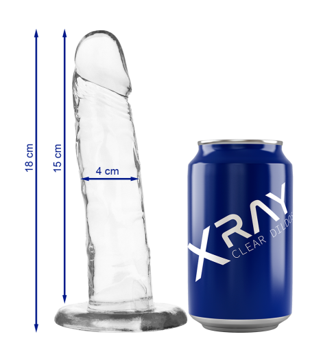 X RAY - CLEAR COCK 18 CM -O- 4 CM
