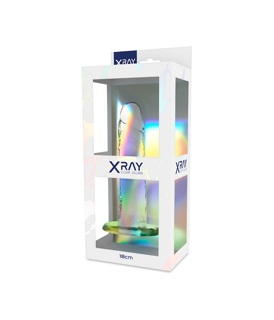 X RAY - CAZZO TRASPARENTE 18 CM -O- 4 CM