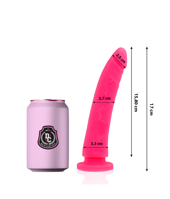 DELTA CLUB - TOYS GODE MÉDICAL SILICONE ROSE 17 CM -O- 3 CM