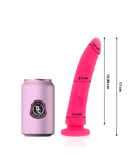 DELTA CLUB - TOYS ROSA DILDO MEDIZINISCHES SILIKON 17 CM -O- 3 CM