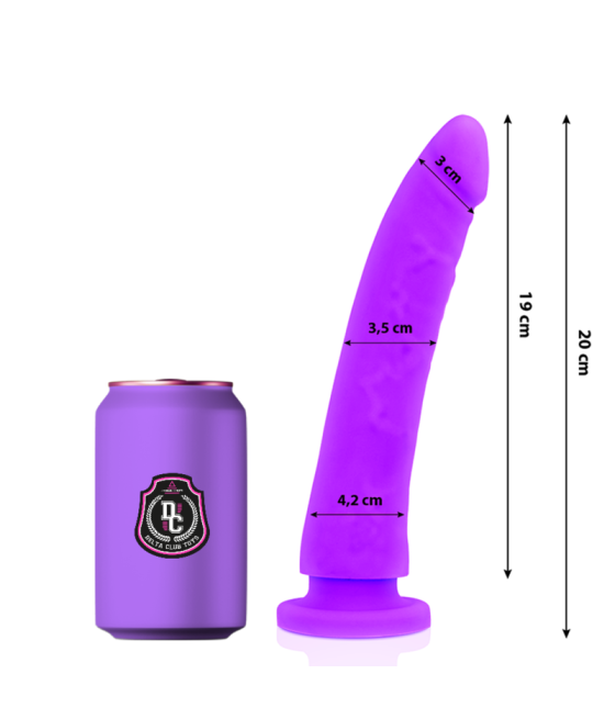 DELTA CLUB - TOYS GODE MÉDICAL LILAS SILICONE 20 CM -O- 4 CM