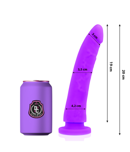 DELTA CLUB - TOYS GODE MÉDICAL LILAS SILICONE 20 CM -O- 4 CM