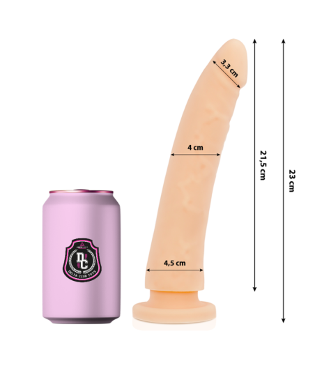 DELTA CLUB - TOYS GODE NATUREL MÉDICAL SILICONE 23 CM -O- 4.5 CM