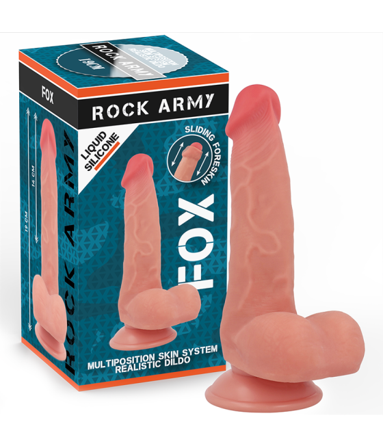 ROCKARMY - LIQUID SILICONE FOX 19 CM -O- 3.2 CM