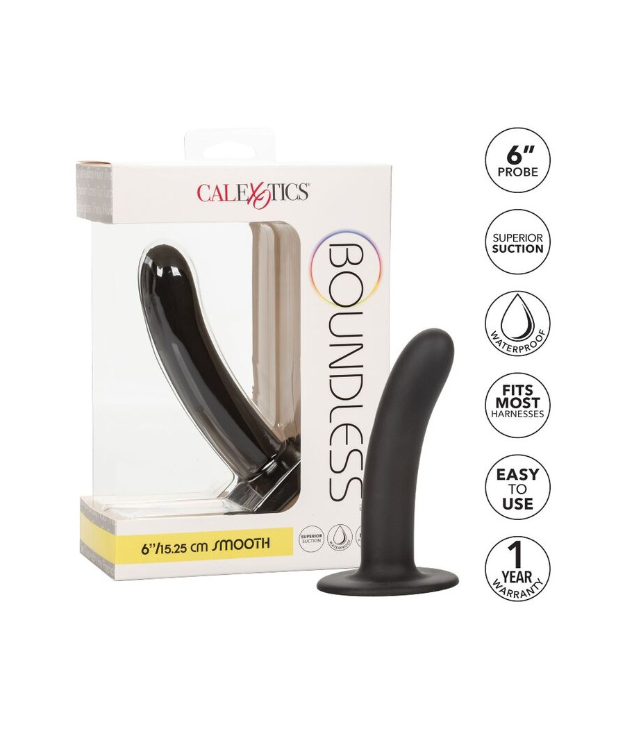 CALEXOTICS - BOUNDLESS DILDO 15.25 CM GURT KOMPATIBEL GLATT