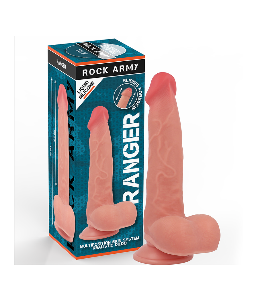 ROCKARMY - RANGER EN SILICONE LIQUIDE 22 CM -O- 3,6 CM