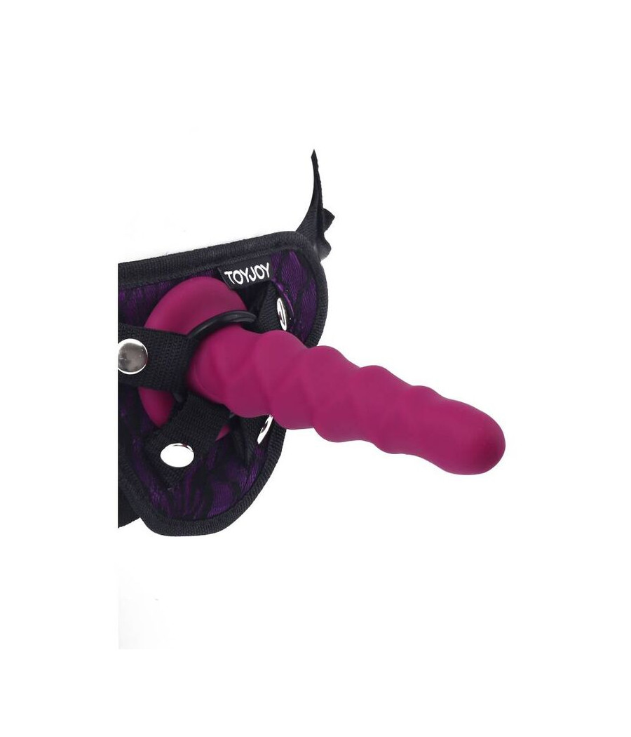 GET REAL - RIBBED DONG 12 CM ROT