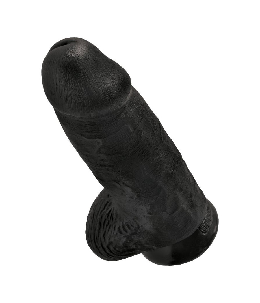 KING COCK - CHUBBY REALISTIC PENIS 23 CM BLACK