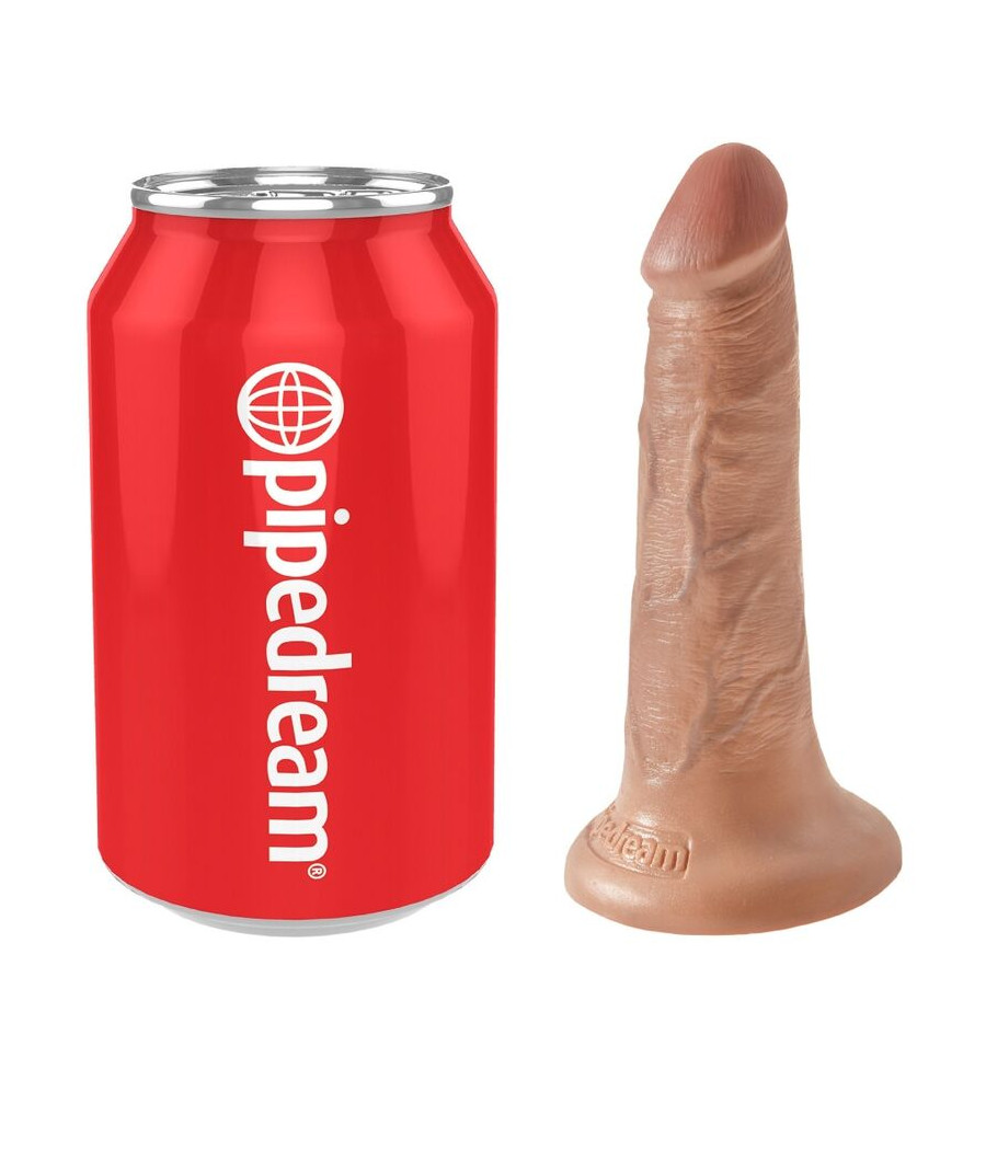 KING COCK - PENE REALISTICO 12 CM CARAMEL