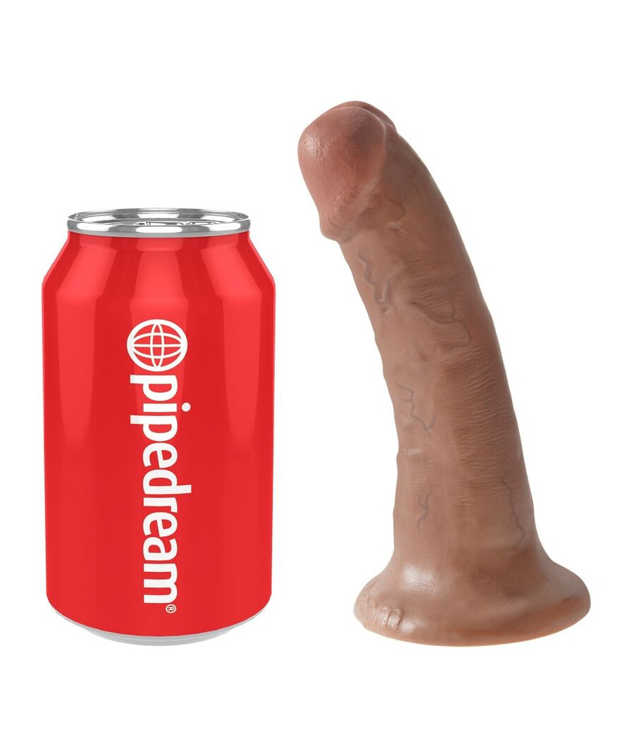 KING COCK - PÉNIS RÉALISTE 15 CM CARAMEL