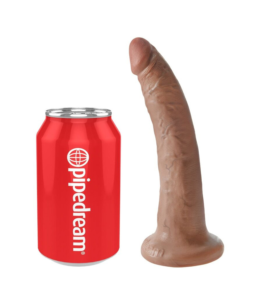 KING COCK - PENE REALISTICO 17.5 CM CARAMEL
