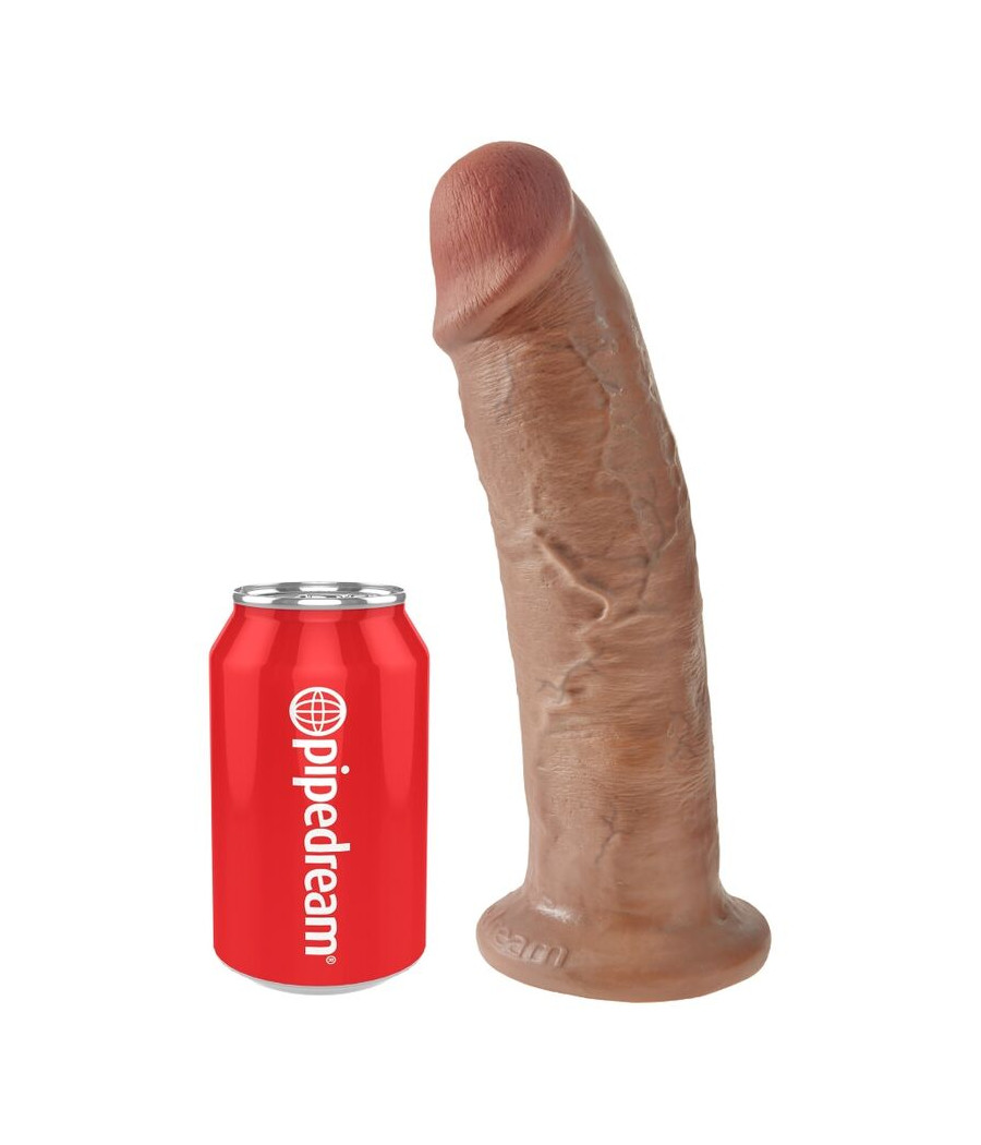 KING COCK - PENE REALÍSTICO 24 CM CARAMELO