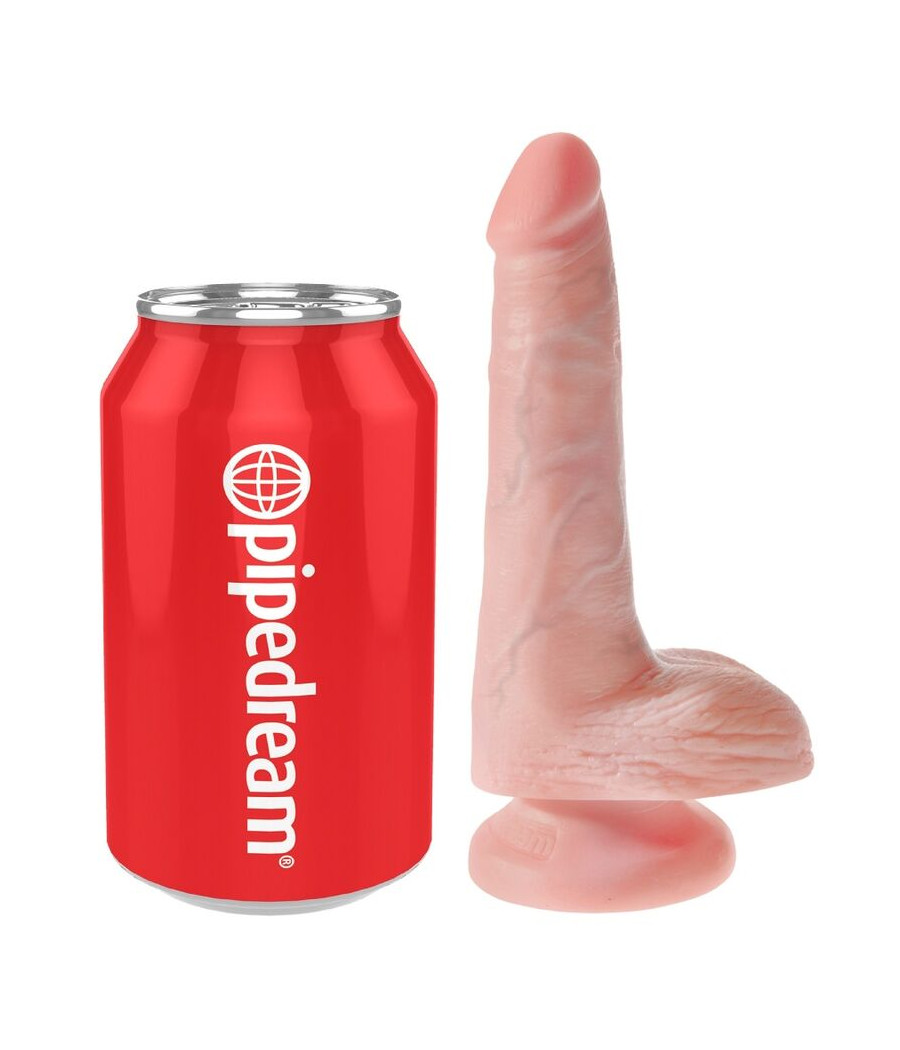 KING COCK - REALISTISCHER PENIS MIT EIER 13.5 CM LEICHT