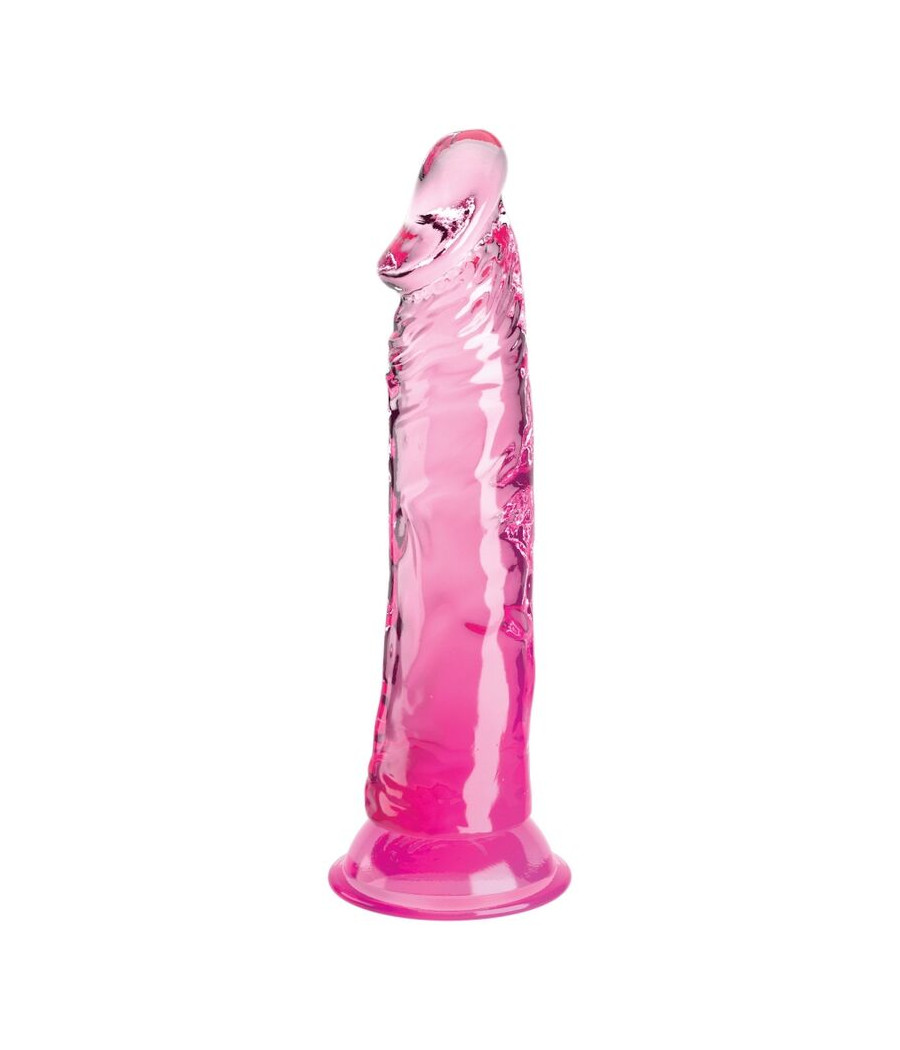 KING COCK - CLEAR REALISTISCHER PENIS 19.7 CM ROSA