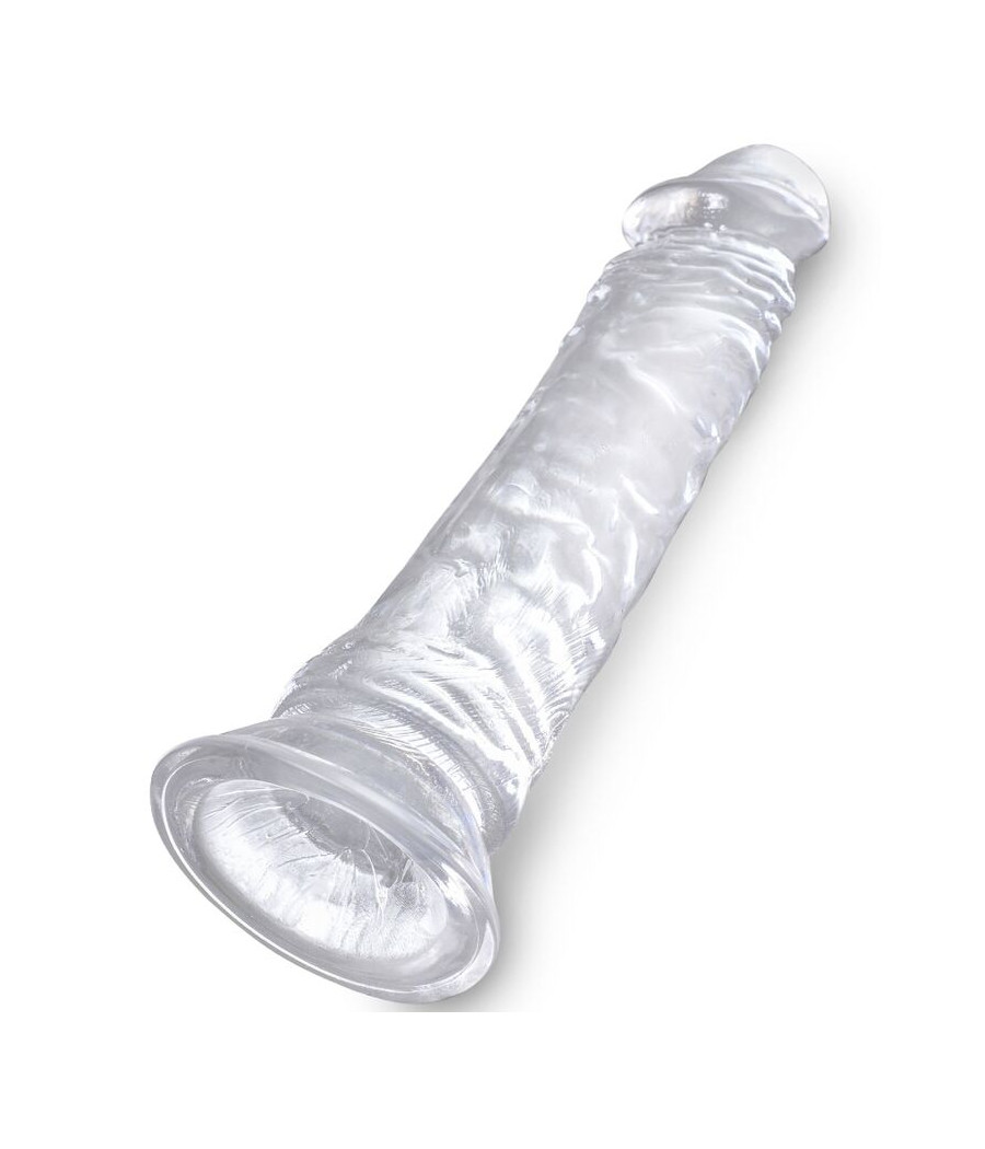KING COCK - PENE REALISTICO CHIARO 19.7 CM TRASPARENTE