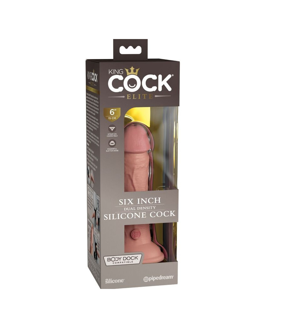 KING COCK - ELITE GODE RÉALISTE EN SILICONE 15.2 CM