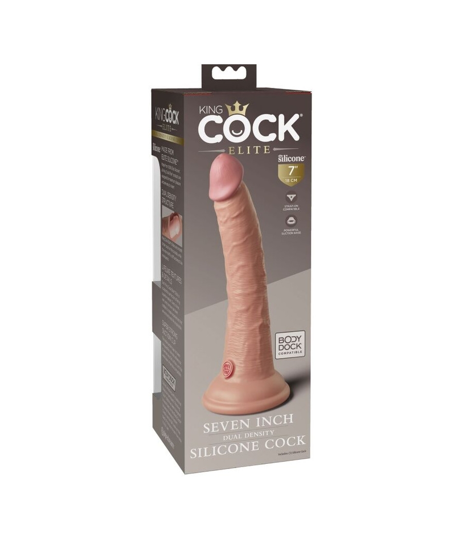 KING COCK - ELITE GODE RÉALISTE EN SILICONE 17.8 CM