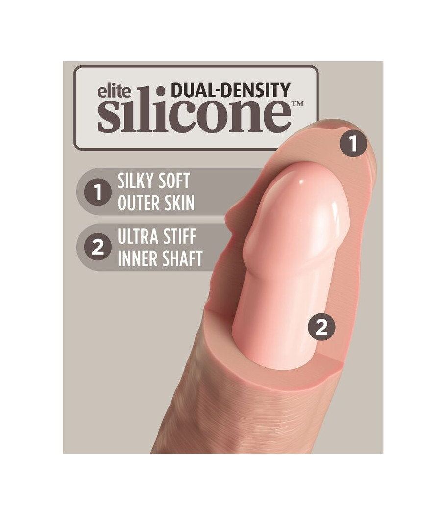 KING COCK - ELITE GODE RÉALISTE EN SILICONE 20.3 CM