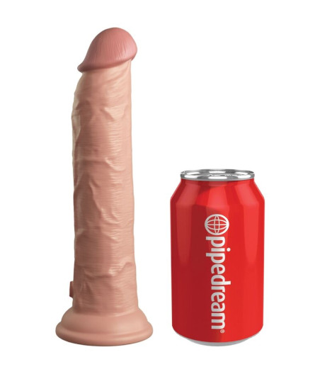 KING COCK - ÉLITE DILDO REALÍSTICO SILICONA 23 CM
