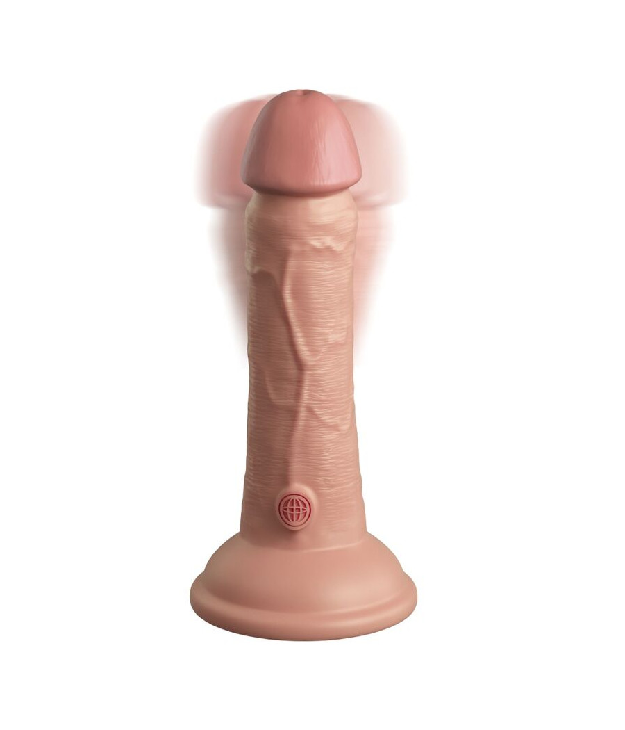 KING COCK - ELITE DILDO REALISTICO VIBRANTE E SILICONE 15.2 CM