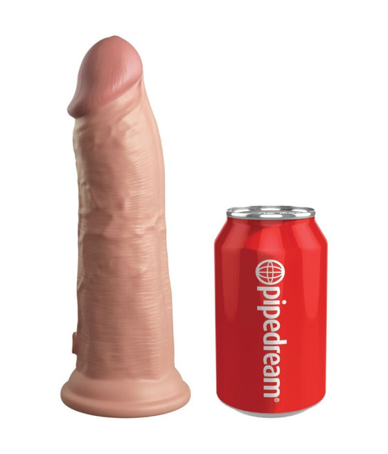 KING COCK - ELITE DILDO REALISTICO VIBRANTE E SILICONE 20.3 CM