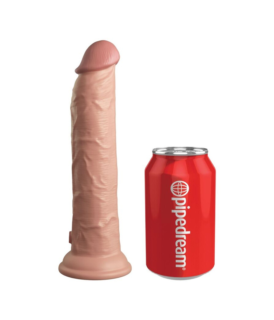 KING COCK - ELITE REALISTISCHER DILDO VIBRATOR & SILIKON FERNBEDIENUNG 23 CM