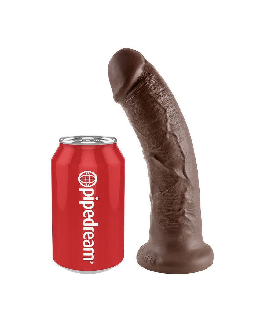 KING COCK - 8 DILDO MARROM 20.3 CM