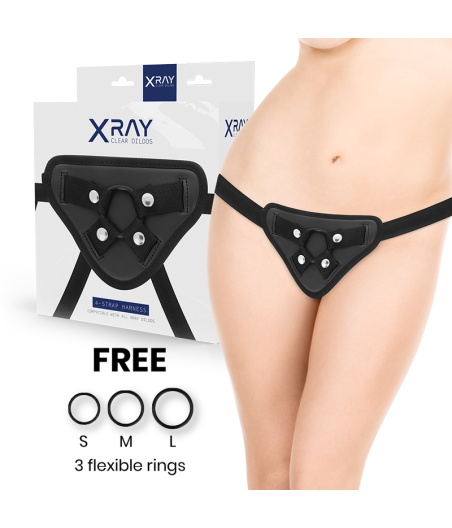 X RAY - HARNESS WITH SILICONE RINGS