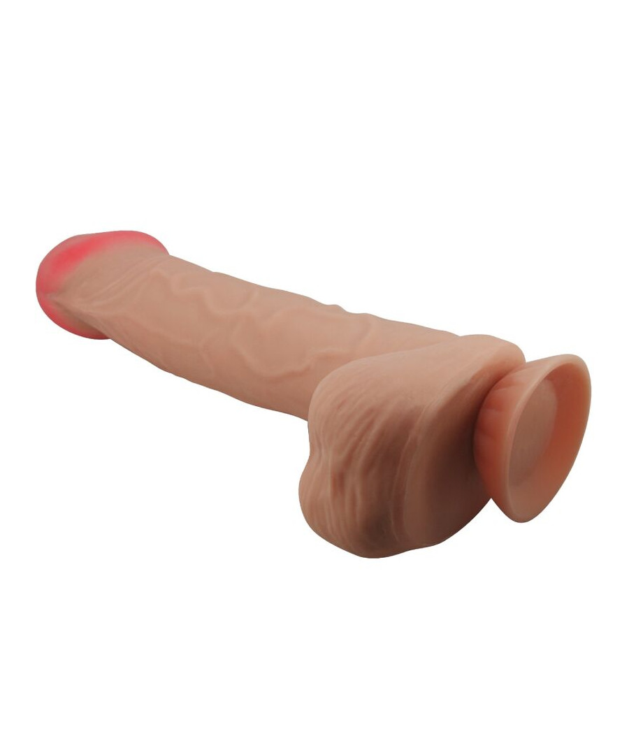 PRETTY LOVE - SLIDING SKIN SERIES DILDO REALÍSTICO CON VENTOSA PIEL DESLIZANTE 26 CM