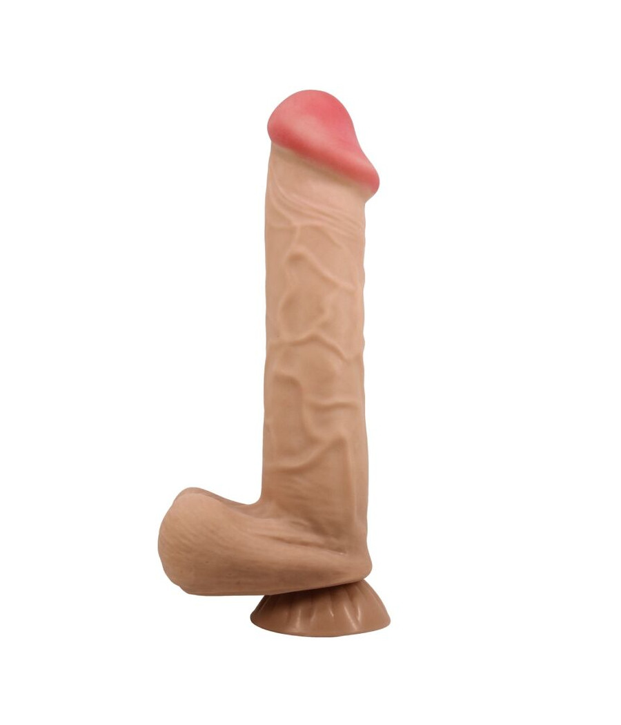 PRETTY LOVE - SÉRIE SLIDING SKIN GODE RÉALISTE AVEC VENTOUSE SLIDING SKIN FLESH 26 CM