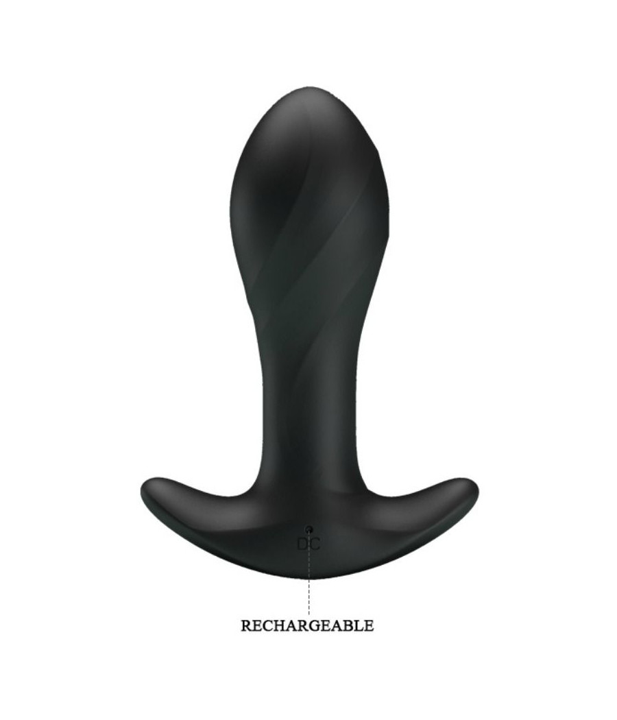 PRETTY LOVE - VIBRATEUR ANAL NOIR
