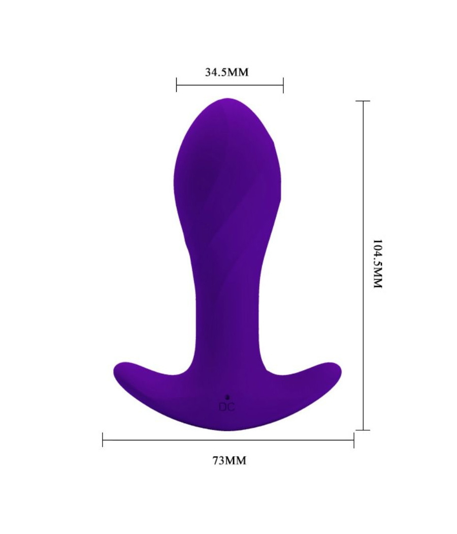 PRETTY LOVE - VIBRATEUR ANAL LILAS