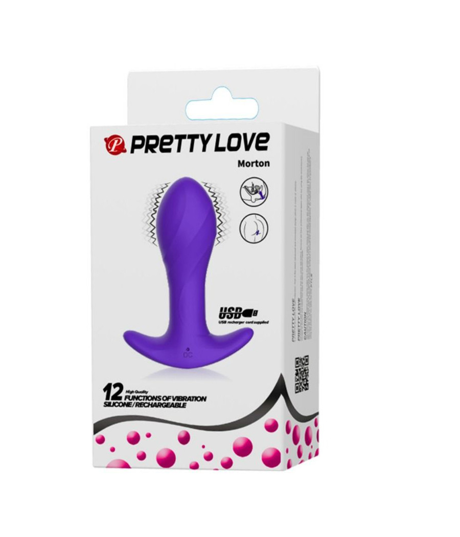 PRETTY LOVE - VIBRATORE ANALE LILLA