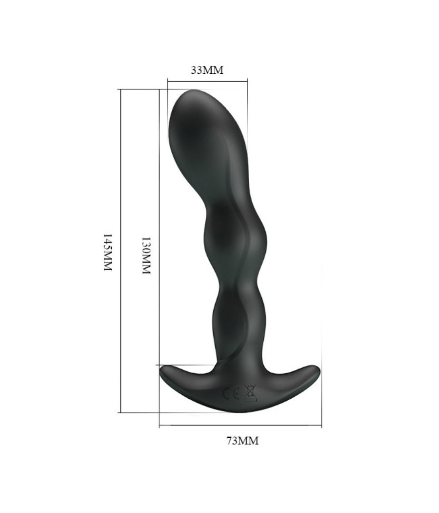 PRETTY LOVE - ANAL MASSAGER 12 VIBRATION MODES