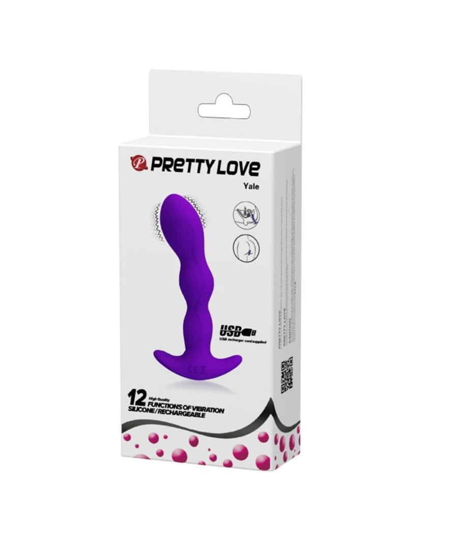 PRETTY LOVE - ANAL MASSAGER 12 LILA VIBRATIONSMODI
