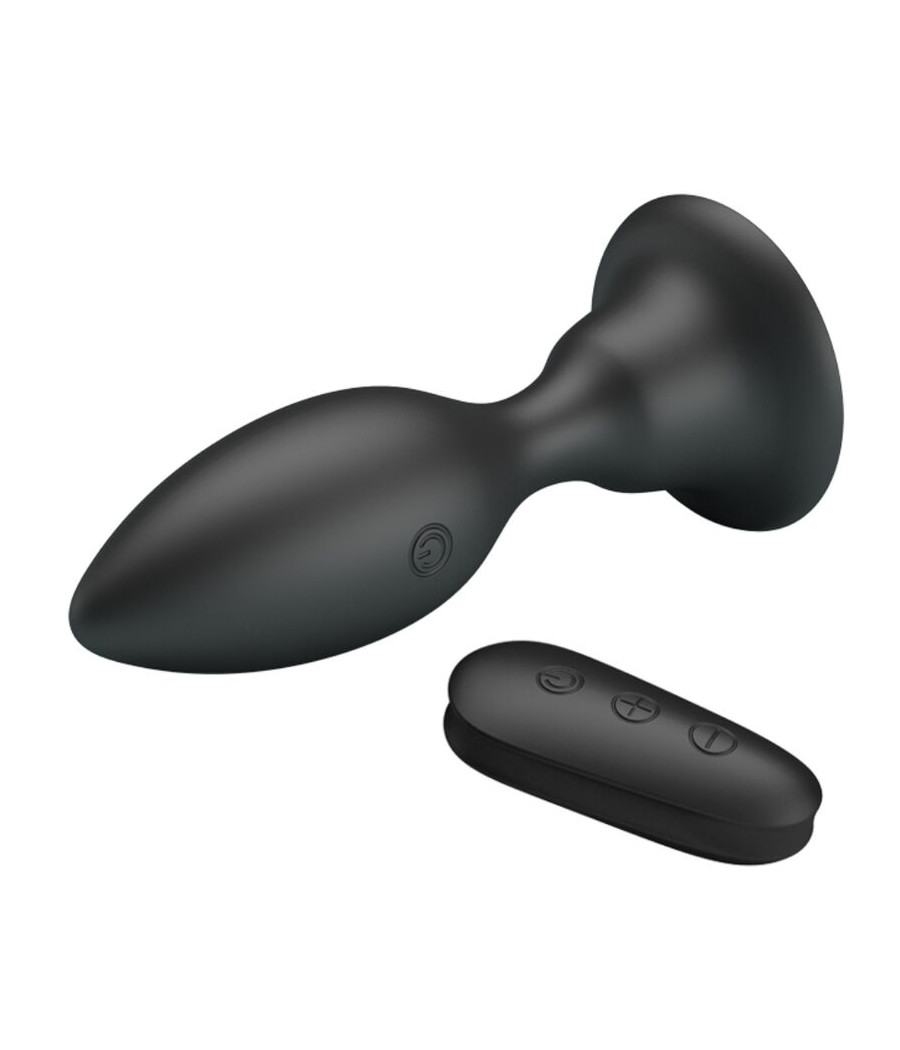 MR PLAY - PLUG ANAL AVEC TÉLÉCOMMANDE VIBRATION NOIRE