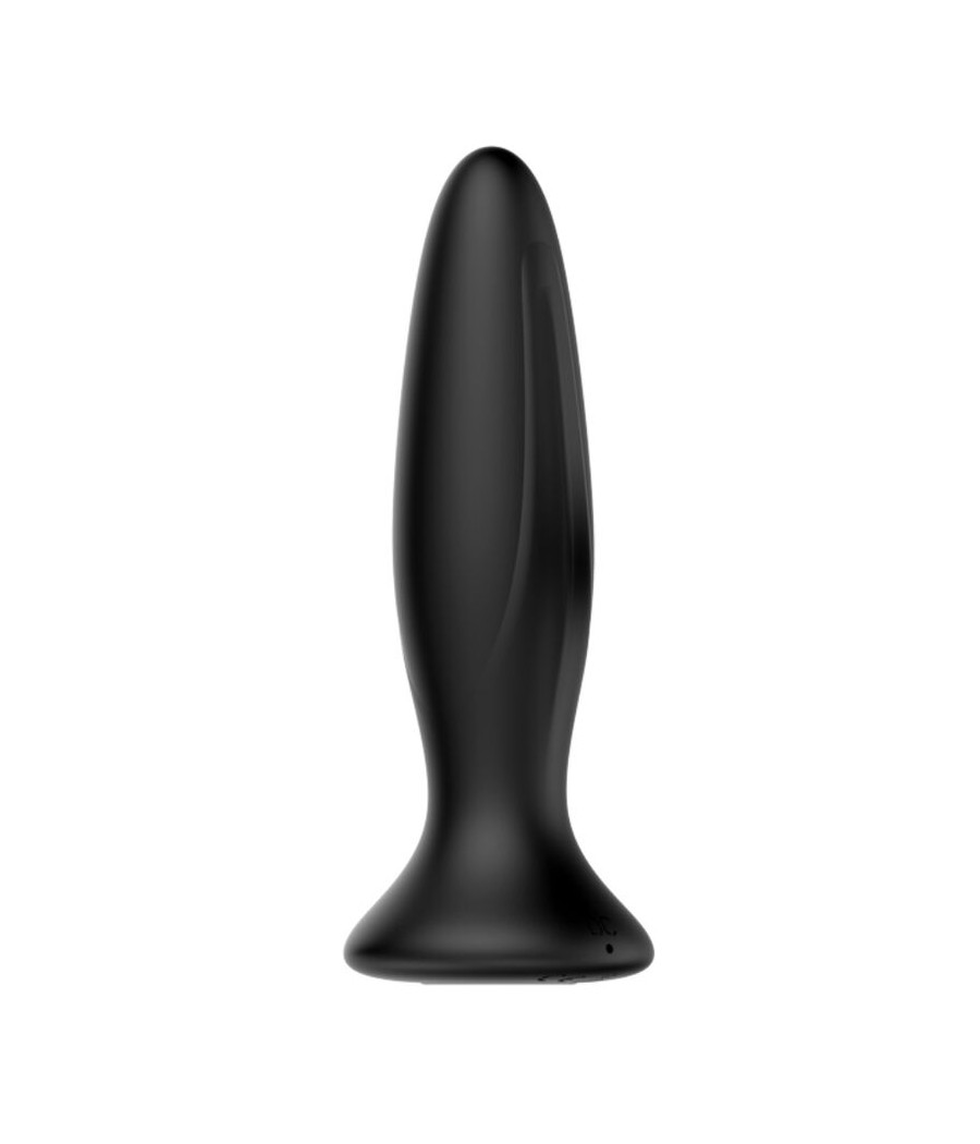 MR PLAY - PLUG ANAL VIBRADOR PRETO RECARREGVEL