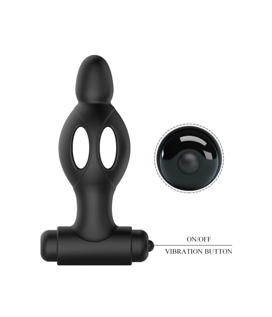 MR PLAY - PLUG ANAL EN SILICONE AVEC VIBRATION