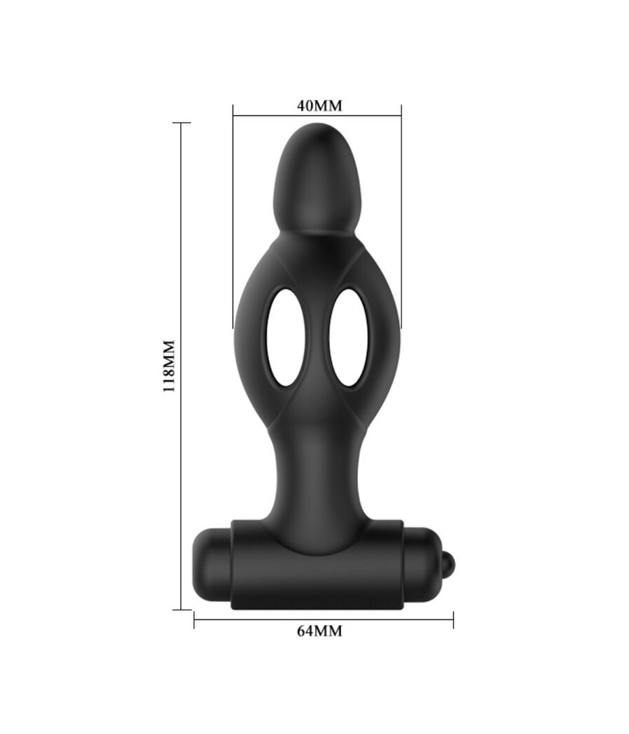 MR PLAY - PLUG ANAL EN SILICONE AVEC VIBRATION