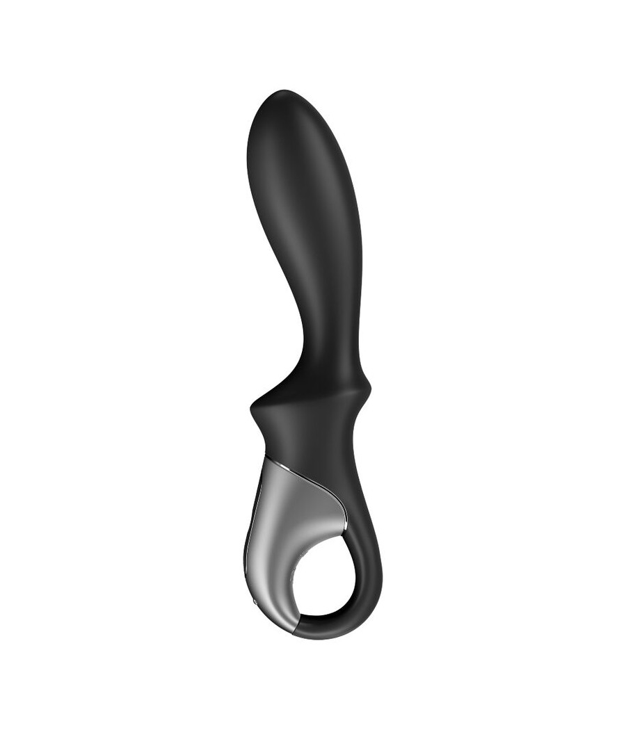 SATISFYER - HEAT CLIMAX VIBRADOR ANAL APP NEGRO