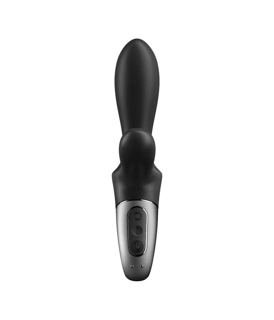 SATISFYER - HEAT CLIMAX+ ANAL VIBRATOR APP BLACK