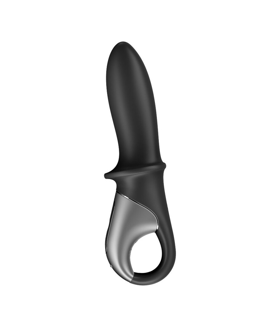 SATISFYER - HOT PASSION ANAL VIBRATOR APP BLACK