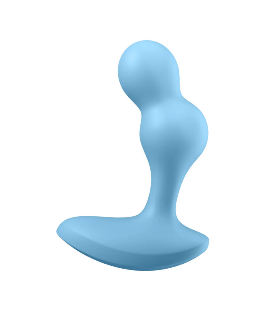 SATISFYER - DEEP DIVER PLUG VIBRADOR APP AZUL