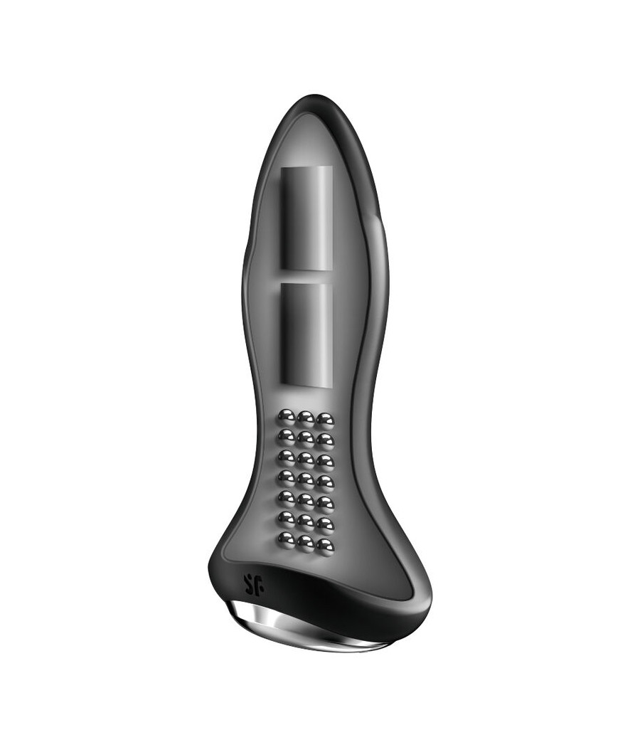 SATISFYER - ROTATOR PLUG 1+ APP VIBRANTE PLUG NERO